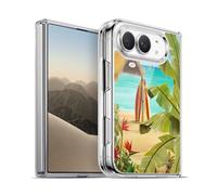 Head Case Designs sous Licence Officielle Lisa Sparling Cabane du Surf Oiseaux Et Nature Coque en Gel [Protection de Qualité Militaire] Compatible avec Apple iPhone Duo Et Compatible avec MagSafe