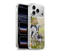 Head Case Designs sous Licence Officielle Lisa Sparling Deux Vaches Créatures Coque en Gel [Protection de Qualité Militaire] Compatible avec Apple iPhone 17 Pro Max Et Compatible avec MagSafe