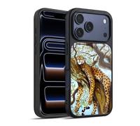 Head Case Designs sous Licence Officielle Lisa Sparling Léopard Créatures Coque en Gel renforcée [Protection de Qualité Militaire] Compatible avec Apple iPhone 17 Pro