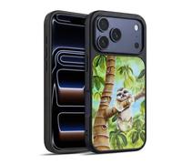 Head Case Designs sous Licence Officielle Lisa Sparling Les Paresseux Plus Mignons Créatures Coque en Gel renforcée [Protection de Qualité Militaire] Compatible avec Apple iPhone 17 Pro