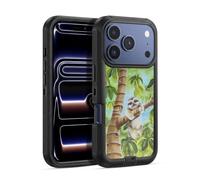 Head Case Designs sous Licence Officielle Lisa Sparling Les Paresseux Plus Mignons Créatures Étui Antichoc Ultra-Blindé Compatible avec Apple iPhone 17 Pro