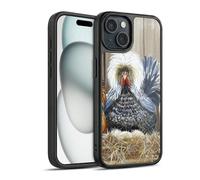 Head Case Designs sous Licence Officielle Lisa Sparling Poulets méchants Créatures Coque en Gel renforcée [Protection de Qualité Militaire] Compatible avec Apple iPhone 15