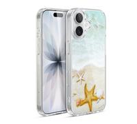 Head Case Designs sous Licence Officielle Lisa Sparling Rivage de Sable Oiseaux Et Nature Coque en Gel [Protection de Qualité Militaire] Compatible avec Apple iPhone 17 Et avec MagSafe