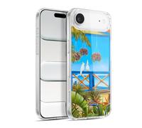 Head Case Designs sous Licence Officielle Lisa Sparling Solitude de l'île Oiseaux Et Nature Coque en Gel [Qualité Militaire] Compatible avec Apple iPhone 17 Air Et avec MagSafe