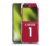 Head Case Designs sous Licence Officielle Liverpool Football Club Alisson Becker 2025/26 Joueurs Maillot Domicile 1er Groupe Coque Dure pour l'arrière Compatible avec Samsung Galaxy Z Flip6