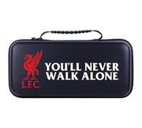 Head Case Designs Sous Licence Officielle Liverpool Football Club Blanc Sur Noir Logo Graphique Étui De Transport Rigide De Voyage compatible avec Legion Go