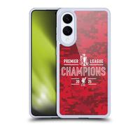 Head Case Designs sous Licence Officielle Liverpool Football Club Camouflage Numérique Champions De Premier League 2025 Coque en Gel [Qualité Militaire] Compatible avec Samsung Galaxy S25 Edge