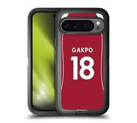 Head Case Designs sous Licence Officielle Liverpool Football Club Cody Gakpo 2025/26 Joueurs Maillot Domicile 2e Groupe Étui Antichoc Ultra-Blindé Compatible avec Google Pixel 9 Pro XL