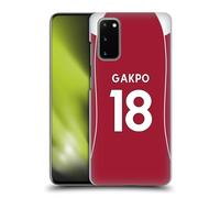 Head Case Designs sous Licence Officielle Liverpool Football Club Cody Gakpo 2025/26 Joueurs Maillot Domicile 2e Groupe Coque Dure pour l'arrière Compatible avec Samsung Galaxy S20 / S20 5G