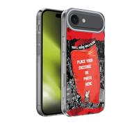 Head Case Designs sous Licence Officielle Liverpool Football Club Coutume Personnalisé Bannière Rouge Liverpool FC Coque en Gel [Protection de Qualité Militaire] Compatible avec Apple iPhone 17 Air