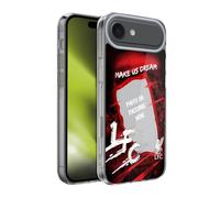 Head Case Designs sous Licence Officielle Liverpool Football Club Coutume Personnalisé Faites-Nous Rêver La Bannière Liverpool FC Coque en Gel [Qualité Militaire] Compatible avec Apple iPhone 17 Air