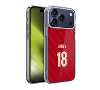 Head Case Designs sous Licence Officielle Liverpool Football Club Curtis Jones 2021/22 Joueurs Home Kit Groupe 1 Coque en Gel [Protection de Qualité Militaire] Compatible avec Apple iPhone 17 Pro Max