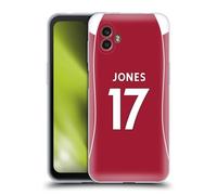 Head Case Designs sous Licence Officielle Liverpool Football Club Curtis Jones 2025/26 Players Home Kit 2nd Group Coque en Gel [Qualité Militaire] Compatible avec Samsung Galaxy Xcover6 Pro/Pro2