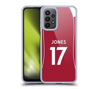 Head Case Designs sous Licence Officielle Liverpool Football Club Curtis Jones 2025/26 Players Home Kit 2nd Group Coque en Gel [Qualité Militaire] Compatible avec Samsung Galaxy A23 / 5G (2022)