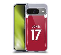 Head Case Designs Sous Licence Officielle Liverpool Football Club Curtis Jones 25/26 Players Home Kit 2nd Group Coque en Gel [Qualité Militaire] Compatible Avec Google Pixel 9 / Pixel 9 Pro Et MagSafe