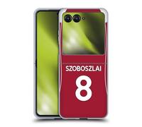 Head Case Designs sous Licence Officielle Liverpool Football Club Dominik Szoboszlai 2025/26 Players Home Kit 1st Group Coque en Gel [Qualité Militaire] Compatible avec Razr 40 Ultra/Razr+ 2023
