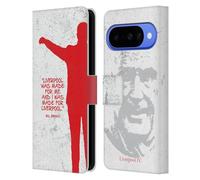Head Case Designs sous Licence Officielle Liverpool Football Club Fait pour Liverpool Bill Shankly Citations Étui Portefeuille en Cuir Compatible avec Google Pixel 10