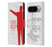 Head Case Designs sous Licence Officielle Liverpool Football Club Fait pour Liverpool Bill Shankly Citations Étui Portefeuille en Cuir Compatible avec Google Pixel 10 Pro XL