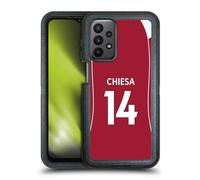 Head Case Designs sous Licence Officielle Liverpool Football Club Federico Chiesa 2025/26 Joueurs Maillot Domicile 1er Groupe Étui Antichoc Ultra-Blindé Compatible avec Samsung Galaxy A23 / 5G (2022)