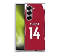 Head Case Designs sous Licence Officielle Liverpool Football Club Federico Chiesa 2025/26 Joueurs Maillot Domicile 1er Groupe Coque Dure pour l'arrière Compatible avec Samsung Galaxy Z Fold6