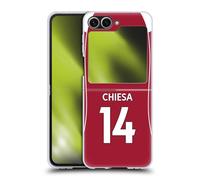 Head Case Designs sous Licence Officielle Liverpool Football Club Federico Chiesa 2025/26 Joueurs Maillot Domicile 1er Groupe Coque Dure pour l'arrière Compatible avec Samsung Galaxy Z Flip6