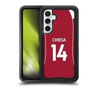 Head Case Designs sous Licence Officielle Liverpool Football Club Federico Chiesa 2025/26 Joueurs Maillot Domicile 1er Groupe Étui Antichoc Ultra-Blindé Compatible avec Samsung Galaxy S23 FE 5G