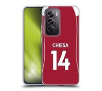 Head Case Designs sous Licence Officielle Liverpool Football Club Federico Chiesa 2025/26 Joueurs Maillot Domicile 1er Groupe Coque en Gel [Qualité Militaire] Compatible avec Oppo Reno12 Pro 5G