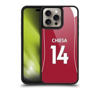 Head Case Designs sous Licence Officielle Liverpool Football Club Federico Chiesa 2025/26 Players Home Kit 1st Group Coque en Gel renforcée [Qualité Militaire] Compatible avec Apple iPhone 16 Pro Max