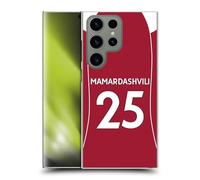Head Case Designs Sous Licence Officielle Liverpool Football Club Giorgi Mamardashvili 2025/26 Joueurs Maillot Domicile 1er Groupe Coque Dure pour l'arrière Compatible avec Samsung Galaxy S24 Ultra 5G