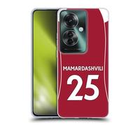 Head Case Designs Sous Licence Officielle Liverpool Football Club Giorgi Mamardashvili 2025/26 Players Home Kit 1st Group Coque En Gel [Qualité Militaire] Compatible avec Oppo Reno11 F 5G / F25 Pro 5G