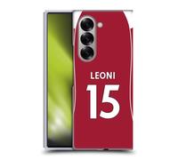 Head Case Designs sous Licence Officielle Liverpool Football Club Giovanni Leoni 2025/26 Joueurs Maillot Domicile 2e Groupe Coque Dure pour l'arrière Compatible avec Samsung Galaxy Z Fold6