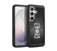 Head Case Designs sous Licence Officielle Liverpool Football Club Gris Pixel Crête Vous Ne Marchera Jamais Seule Étui Antichoc Ultra-Blindé Compatible avec Samsung Galaxy S26 Plus