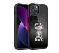 Head Case Designs sous Licence Officielle Liverpool Football Club Gris Pixel Crête Vous Ne Marchera Jamais Seule Coque en Gel renforcée [Qualité Militaire] Compatible avec Apple iPhone 13