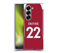 Head Case Designs sous Licence Officielle Liverpool Football Club Hugo Ekitiké 2025/26 Joueurs Maillot Domicile 1er Groupe Coque Dure pour l'arrière Compatible avec Samsung Galaxy Z Fold6