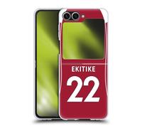 Head Case Designs sous Licence Officielle Liverpool Football Club Hugo Ekitiké 2025/26 Joueurs Maillot Domicile 1er Groupe Coque Dure pour l'arrière Compatible avec Samsung Galaxy Z Flip6