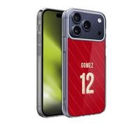 Head Case Designs sous Licence Officielle Liverpool Football Club Joe Gomez 2021/22 Joueurs Home Kit Groupe 1 Coque en Gel [Protection de Qualité Militaire] Compatible avec Apple iPhone 17 Pro Max