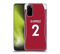Head Case Designs sous Licence Officielle Liverpool Football Club Joe Gomez 2025/26 Joueurs Maillot Domicile 2e Groupe Coque Dure pour l'arrière Compatible avec Samsung Galaxy S20 / S20 5G