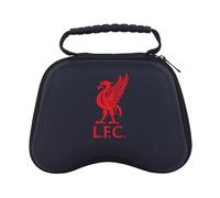 Head Case Designs Sous Licence Officielle Liverpool Football Club Liverbird Rouge Logo Graphique Étui De Transport Rigide De Voyage compatible avec PS5 DualSense & Xbox Controller