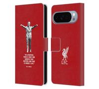Head Case Designs sous Licence Officielle Liverpool Football Club Liverpool Bill Shankly Citations Étui Portefeuille en Cuir Compatible avec Google Pixel 10 Pro XL