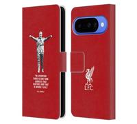 Head Case Designs sous Licence Officielle Liverpool Football Club Liverpool Bill Shankly Citations Étui Portefeuille en Cuir Compatible avec Google Pixel 10