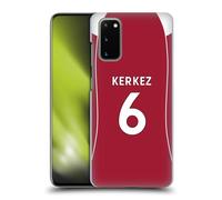Head Case Designs sous Licence Officielle Liverpool Football Club Milos Kerkez 2025/26 Joueurs Maillot Domicile 1er Groupe Coque Dure pour l'arrière Compatible avec Samsung Galaxy S20 / S20 5G