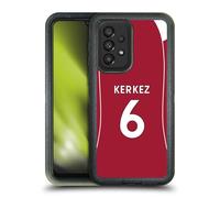 Head Case Designs sous Licence Officielle Liverpool Football Club Milos Kerkez 2025/26 Joueurs Maillot Domicile 1er Groupe Étui Antichoc Ultra-Blindé Compatible avec Galaxy A33 5G (2022)