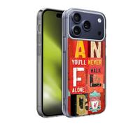 Head Case Designs sous Licence Officielle Liverpool Football Club Plaque D'époque Anfield Crête Vous Ne Marchera Jamais Seule Coque en Gel [Qualité Militaire] Compatible avec Apple iPhone 17 Pro Max