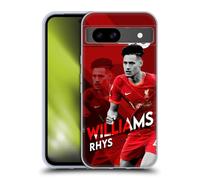Head Case Designs sous Licence Officielle Liverpool Football Club Rhys Williams 2021/22 Première Équipe Coque en Gel [Qualité Militaire] Compatible avec Google Pixel 8a Et Compatible avec MagSafe