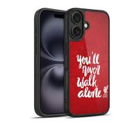 Head Case Designs sous Licence Officielle Liverpool Football Club Rouge 2 Vous Ne Marcherez Jamais Seuls Coque en Gel renforcée [Protection de Qualité Militaire] Compatible avec Apple iPhone 16