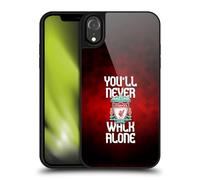 Head Case Designs sous Licence Officielle Liverpool Football Club Rouge Pixel Plein Crête Vous Ne Marchera Jamais Seule Coque en Gel renforcée [Qualité Militaire] Compatible avec Apple iPhone XR