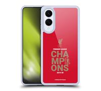 Head Case Designs sous Licence Officielle Liverpool Football Club Rouge Typographie Champions 2020 Coque en Gel [Protection de Qualité Militaire] Compatible avec Samsung Galaxy S25 Edge