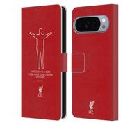 Head Case Designs sous Licence Officielle Liverpool Football Club Scouse Rouge Bill Shankly Citations Étui Portefeuille en Cuir Compatible avec Google Pixel 10 Pro XL