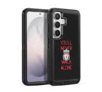 Head Case Designs sous Licence Officielle Liverpool Football Club Spraypaint Noir Crête Vous Ne Marchera Jamais Seule Étui Antichoc Ultra-Blindé Compatible avec Samsung Galaxy S26 Plus