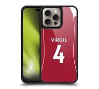 Head Case Designs sous Licence Officielle Liverpool Football Club Virgil Van Dijk 2025/26 Players Home Kit 1st Group Coque en Gel renforcée [Qualité Militaire] Compatible avec Apple iPhone 16 Pro Max